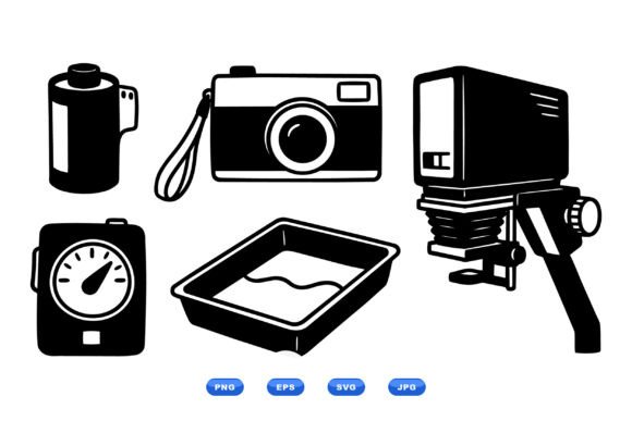 Darkroom Photography Clipart Kit Review