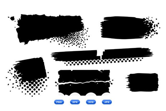 Grunge Halftone Brush Strokes Review