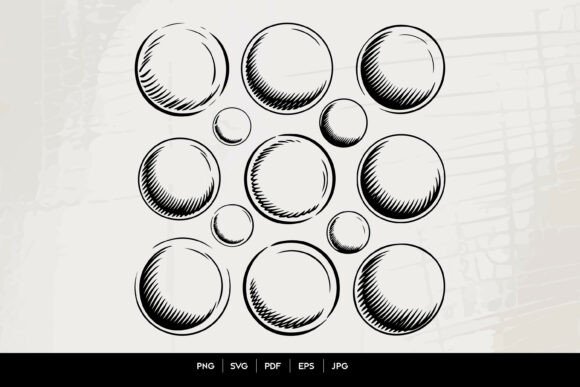 Hand Drawn Shaded Circle Set Review