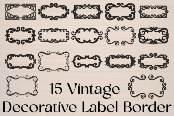 Review: Vintage Decorative Label Border for Embroidery