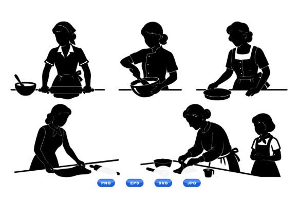 Vintage Kitchen Baking Silhouettes Review
