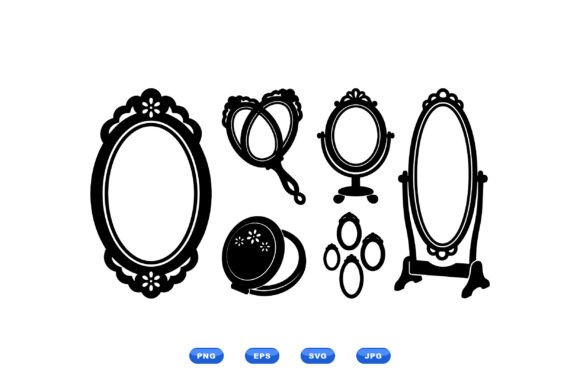 Vintage Mirror Frame Clipart Review
