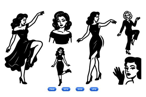 Vintage Pinup Silhouette Pack Review