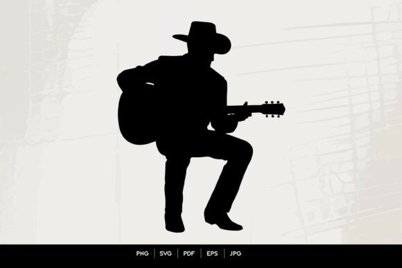 Western Cowboy Guitar Silhouette Embroidery Review